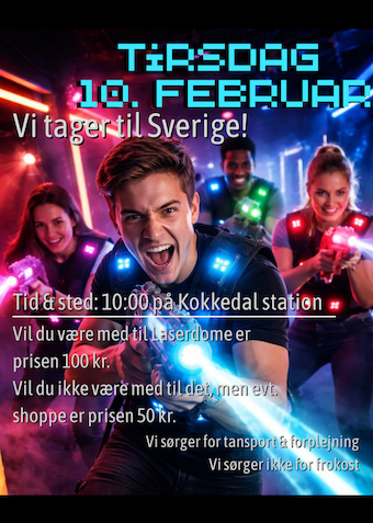 Vi skal til Sverige 🇸🇪 - Klik for at tilmelde dig